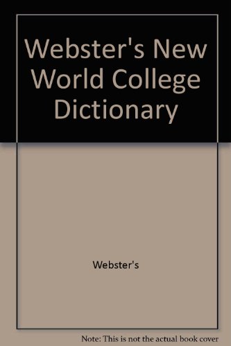 Webster's New World Dictionary College Edition - Plain 3rd 1996 (Revised) 9780028603322 Front Cover
