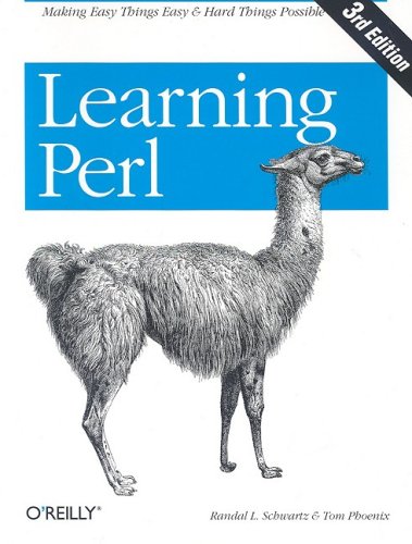 Learning Perl  3rd 2001 9780596001322 Front Cover