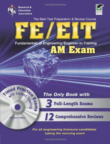 Fundamentals of Engineering/Engineer in Training (FE/EIT) AM Exam N/A 9780738603322 Front Cover