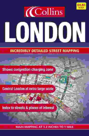 London Street Atlas N/A 9780007155323 Front Cover