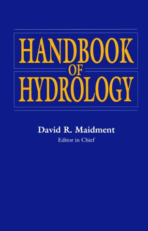 Handbook of Hydrology   1993 9780070397323 Front Cover