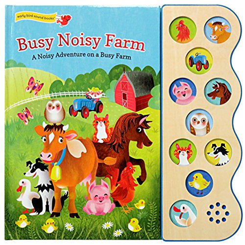 Noisy Farm 10 Button Sound Book:   2015 9781680520323 Front Cover