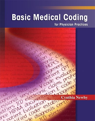 Basic Medical Coding for Physician Practices   2005 (Workbook) 9780073018324 Front Cover