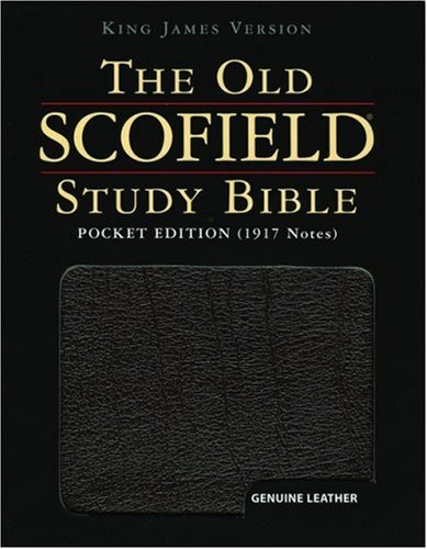 Old Scofieldï¿½ Study Bible, KJV, Pocket Edition   2005 9780195271324 Front Cover