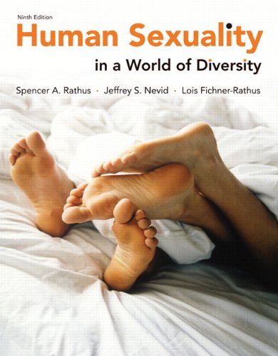 Human Sexuality in a World of Diversity  9th 2014 9780205989324 Front Cover