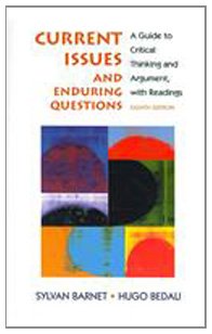 Current Issues and Enduring Questions 8e and I-cite  8th 2008 9780312474324 Front Cover