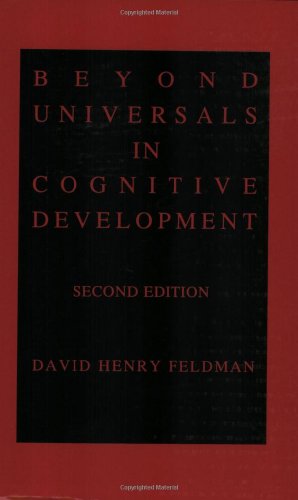 Beyond Universals in Cognitive Development  2nd 1994 (Revised) 9781567500325 Front Cover
