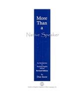 More Than a Native Speaker : An Introduction to Teaching English Abroad  2006 9781931185325 Front Cover