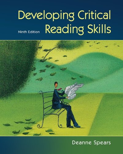 Developing Critical Reading Skills  9th 2013 9780073407326 Front Cover