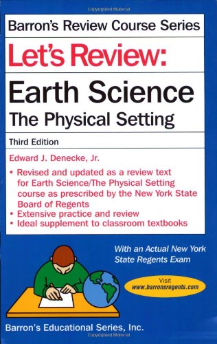 Let's Review: Earth Science  3rd 2010 (Revised) 9780764134326 Front Cover