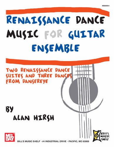 Renaissance Dance Music for Guitar Ensemble   2011 9780786662326 Front Cover