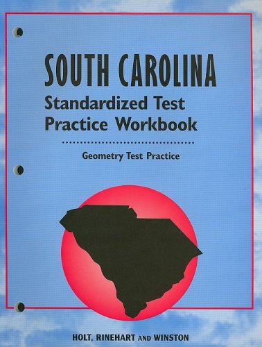 Standart Test Practice Workbook : South Carolina Edition - Geometry 3rd 9780030690327 Front Cover