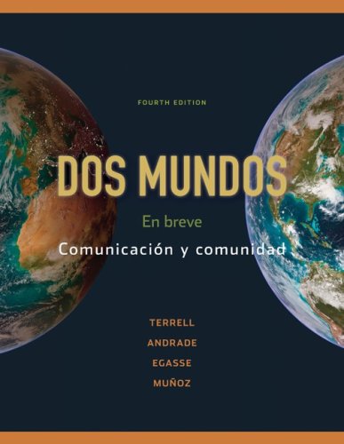 Dos Mundos: en Breve  4th 2010 9780073385327 Front Cover