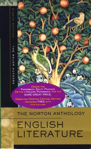 Norton Anthology of English Literature  8th 2006 9780393928327 Front Cover