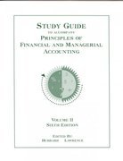 Financial and Managerial Accounting Study Guide Used with ... Needles-Financial and Managerial Accounting 6th 2002 (Student Manual, Study Guide, etc.) 9780618102327 Front Cover