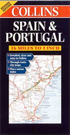 Road Map Spain and Portugal  3rd (Revised) 9780004490328 Front Cover