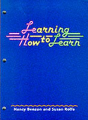 Learning How to Learn Student Manual, Study Guide, etc.  9780030549328 Front Cover