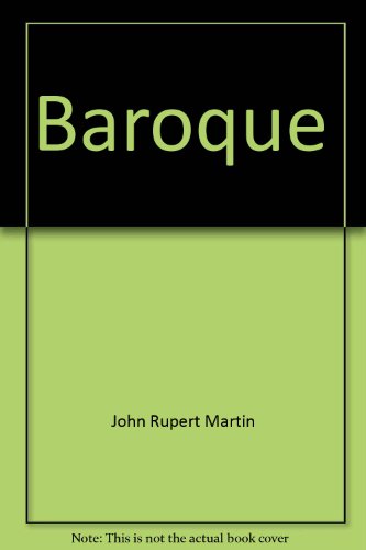 Baroque  1977 9780064353328 Front Cover