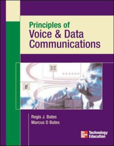 Principles of Voice and Data Communications   2007 9780072257328 Front Cover