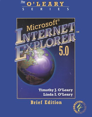 Internet Explorer 5.0   2001 (Brief Edition) 9780072398328 Front Cover