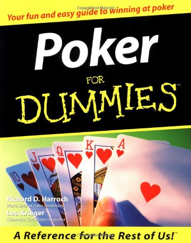 Poker for Dummies   2000 9780764552328 Front Cover