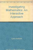 Investigating Mathematics : An Interactive Approach Teachers Edition, Instructors Manual, etc.  9780028240329 Front Cover