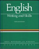 English Writing and Skills 88th 9780030146329 Front Cover