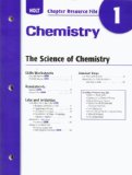 Chemistry : Chapter Resource File 6th 9780030414329 Front Cover