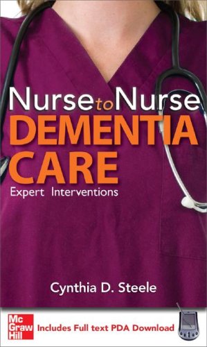 Nurse to Nurse Dementia Care   2010 9780071484329 Front Cover