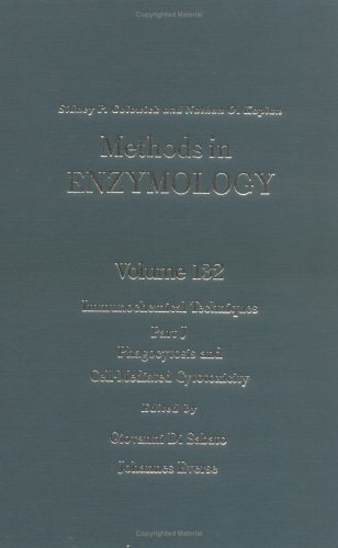 Immunochemical Techniques, Part J: Phagocytosis and Cell-Mediated Cytotoxicity   1986 9780121820329 Front Cover