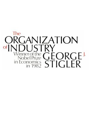 Organization of Industry   1983 9780226774329 Front Cover