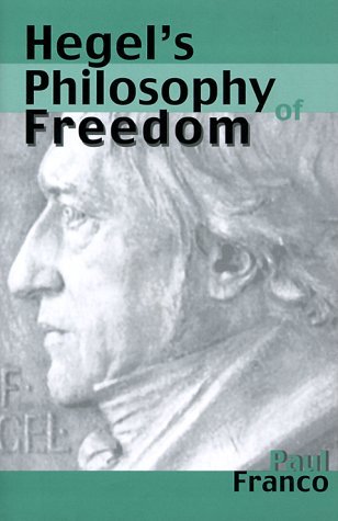 Hegel's Philosophy of Freedom   1999 9780300078329 Front Cover