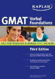 Kaplan GMAT Verbal Foundations  3rd 2013 9781609789329 Front Cover