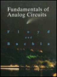 Fundamentals of Analog Circuits  1st 1999 9780138369330 Front Cover