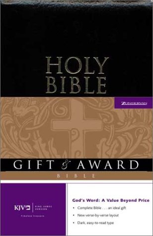 KJV Gift and Award Bible   2003 (Revised) 9780310941330 Front Cover