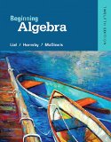 Beginning Algebra  12th 2016 9780321969330 Front Cover