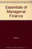 Essentials of Managerial Finance 9th 9780030307331 Front Cover