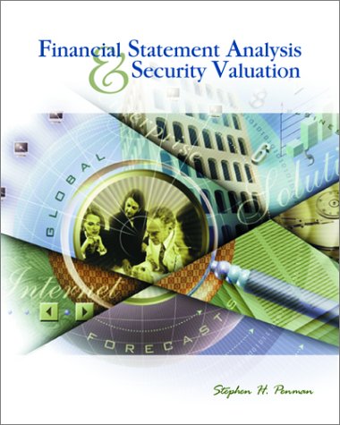 Financial Statement Analysis and Security Valuation  1st 2001 9780072903331 Front Cover