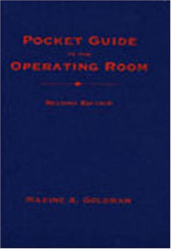 Pocket Guide to the Operating Room  2nd 1996 (Revised) 9780803600331 Front Cover