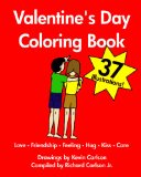 Valentine's Day Coloring Book - Love-Friendship-Feeling-Hug-Kiss-Care  N/A 9781440477331 Front Cover