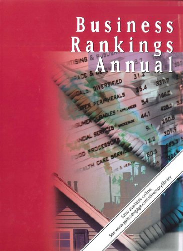 Business Rankings Annual 2015 4 Volume Set 2015th 2015 9781573025331 Front Cover
