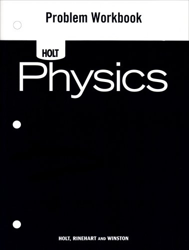 Physics Problem Workbook 6th (Workbook) 9780030368332 Front Cover