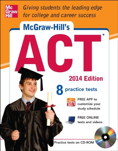 McGraw-Hill's ACT 2014 with CD-ROM  8th 2013 9780071817332 Front Cover