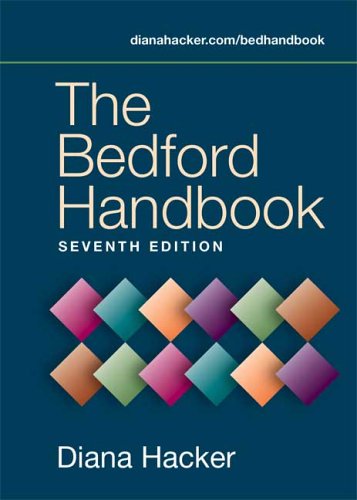 Bedford Handbook  7th 2006 9780312419332 Front Cover