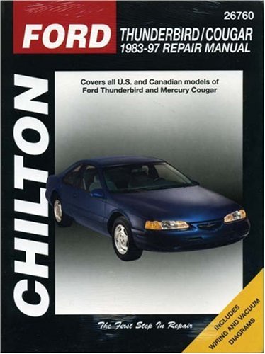 CH Ford Thunderbird Cougar 1983-97 O/P   2000 9780801991332 Front Cover