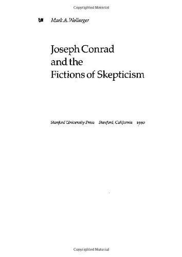 Joseph Conrad and the Fictions of Skepticism   1990 9780804718332 Front Cover