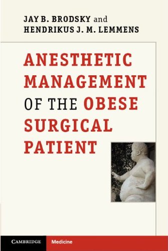 Anesthetic Management of the Obese Surgical Patient   2012 9781107603332 Front Cover
