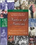 Nation of Nations A Narrative History of the American Republic Since 1865, Chapters 17-33 5th 2005 9780072996333 Front Cover