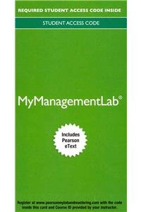 2014 MyManagementLab with Pearson EText -- Access Card -- for Human Resource Management  13th 2014 9780133839333 Front Cover