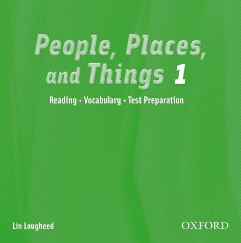 People, Places, and Things, Level 1  N/A 9780194302333 Front Cover